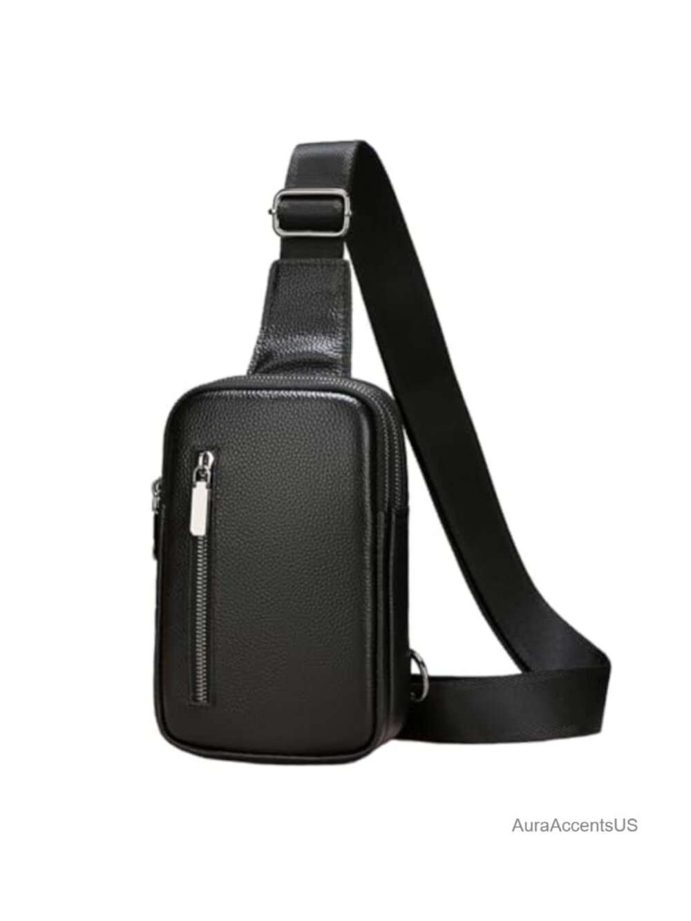 Genuine Leather Crossbody Sling Bag Fanny Pack for Men Women